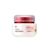 Kem dưỡng mắt THE FACE SHOP Lựu & Collagen Volume Co Giãn 50ml x 2 gói