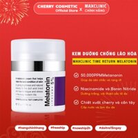 Kem Dưỡng Melatonin Trắng Da, Mờ Nám,Tàn Nhang, Chống Lão Hóa Maxclinic Time Return Cream 50g | Cherry Cosmetics