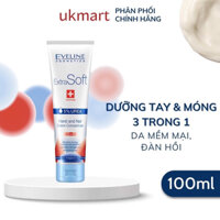 Kem Dưỡng Mềm Mịn Da Tay Và Dưỡng Móng 3 Trong 1 Eveline Extra Soft (100ml)