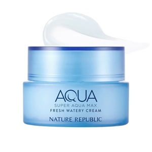Kem dưỡng ẩm cho da hỗn hợp Nature Republic Super Aqua Max Fresh Watery Cream 80ml