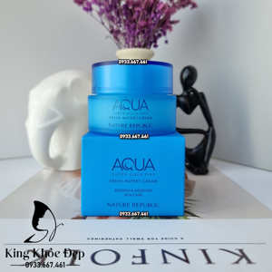 Kem dưỡng ẩm cho da hỗn hợp Nature Republic Super Aqua Max Fresh Watery Cream 80ml