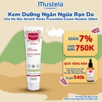 Kem Dưỡng Ngăn Ngừa Rạn Da Cho Mẹ Bầu Stretch Marks Prevention Cream Mustela 150ml