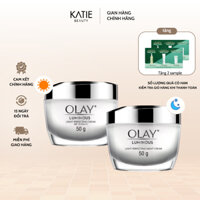 Kem Dưỡng Ngày & Đêm Dưỡng Sáng Da OLAY LUMINOUS 50G X2