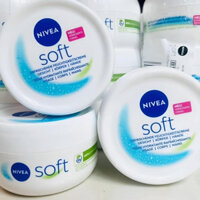 Kem dưỡng Nivea Soft Cream giúp dưỡng ẩm và mềm da hũ 200ml myphambamboo