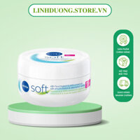 Kem dưỡng Nivea Soft, nevia dưỡng thể mẫu mới, dưỡng ẩm nivea nội địa Đức, 200ml
