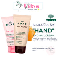 Kem Dưỡng NUXE Hand And Nail Cream Giúp Dưỡng Ẩm, Mềm Mịn Da Tay Và Chắc Khỏe Móng 50ml