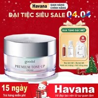 Kem Dưỡng Ốc Sên Goodal Premium Snail Tone-Up Cream Trắng Da Và Nâng Tone Da Tức Thì 30ml