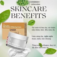 Kem dưỡng OHARA Retinol + Alpha Burtin + Niacinamide ngăn ngừa lão hóa da, dưỡng da tươi trẻ 50ml