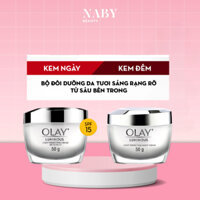 Kem Dưỡng OLAY Ngày & Đêm Dưỡng Sáng Da OLAY LUMINOUS 50G