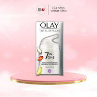 Kem dưỡng Olay Total Effects 7in1 Night Moisturiser Nourish Overnight Vitamin C B3 50ml
