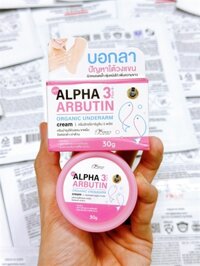 Kem dưỡng Perfect Skin Lady Alpha Arbutin 3 Plus+ Organic Underarm Cream 30gr