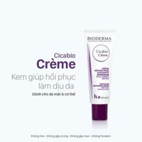 Kem dưỡng phục hồi Bioderma Cicabio Cream