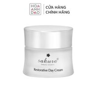 Kem dưỡng phục hồi chống lão hoá da ban ngày Sakura Restorative Day Cream xuất xứ Nhật Bản 30g