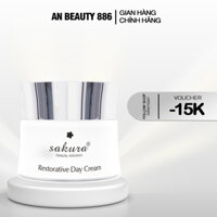 Kem dưỡng phục hồi chống lão hoá da ban ngày Sakura Restorative Day Cream