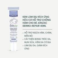 Kem dưỡng phục hồi da tổn thương dành cho bé Jonzac bébé bio dermo-repair cream (40ml)