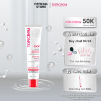 Kem dưỡng phục hồi và làm êm dịu da TOPICREM CICA+ SOOTHING CREAM 40ML