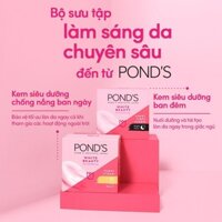 Kem Dưỡng Pond's White Beauty Trắng Hồng Rạng Rỡ (Ban ngày 30g + Ban đêm 30g)