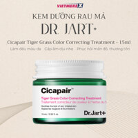 Kem dưỡng Rau má Giảm đỏ Làm dịu Dr Jart Cicapair Tiger Grass Color Correcting Treatment 15ml