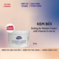 Kem dưỡng Redwin Cream with Vitamin E của Úc chống nứt nẻ, giúp da mềm mịn 300g