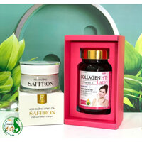 Kem dưỡng SAFFRON+ Viên uống COLLAGEN HT