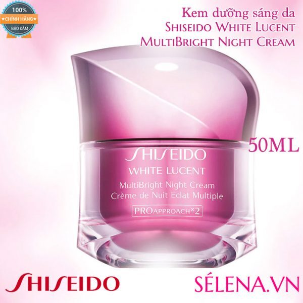 Kem dưỡng sáng da đêm Shiseido White Lucent MultiBright 50ml