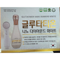 Kem dưỡng sáng da Glutathion Nano Diamond White + máy đẩy tinh chất