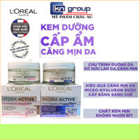 Kem dưỡng siêu cấp ẩm LOREAL,24H dưỡng ẩm da khô cấp nước tái tạo giúp phục hồi căng mịn làn da Hàng Pháp 50 ml