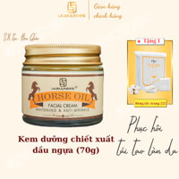 Kem dưỡng tái tạo da Dầu Ngựa HORSE OIL FACIAL CREAM Laura Sunshine Nhật Kim Anh 70gr