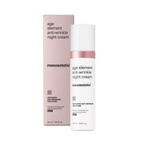 Kem dưỡng tái tạo da tươi trẻ ban đêm Mesoestetic Age Element Anti-wrinkle Night Cream.