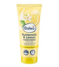 Kem dưỡng tay Balea Handcreme Buttermilk & Lemon cho da khô, 100ml