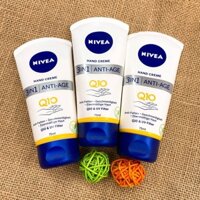 KEM DƯỠNG TAY CHỐNG LÃO HOÁ NIVEA Q10 3in1.