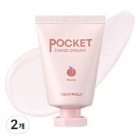 Kem dưỡng tay Tony Moly Pocket Peach, 30ml, 2 chiếc