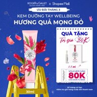 Kem dưỡng tay Wellbeing hương quả mọng đỏ Roger&Gallet Gingembre Rouge 30ml