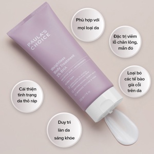 Kem dưỡng thể 2% BHA Paula’s Choice Resist Weightless Body Treatment With 2% BHA 210ml