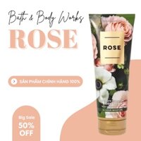 Kem Dưỡng Thể Bath & Body Works Cream Rose Hương Hoa Hồng Dịu Nhẹ Cho Làn Da Mịn Màng 226gr