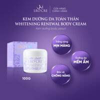 Kem dưỡng thể body yaourt Lro'Cre Whitening Renewal Body Cream 100g