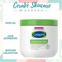 Kem Dưỡng Thể Cetaphil Moisturizing Cream Body – Very Dry, Sensitive Skin (566g)