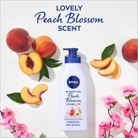 KEM DƯỠNG THỂ DÀNH CHO DA KHÔ CHIẾT XUẤT HOA ĐÀO & DẦU BƠ - NIVEA OIL INFUSED PEACH BLOSSOM AND AVOCADO OIL BODY LOTION