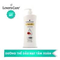 Kem Dưỡng Thể Dầu Hạt Tầm Xuân Lover’s Care (800ml)