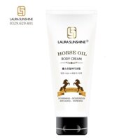 Kem dưỡng thể dầu ngựa Laura Sunshine Horse Oil Body Cream (200g)