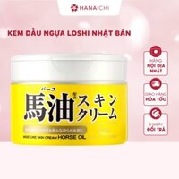 Kem Dưỡng Thể Dưỡng Ẩm Đa Năng Chiết Xuất Dầu Ngựa Loshi Nhật Bản 220gr
