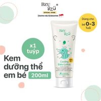 Kem dưỡng thể em bé dịu da BZU BZU Cooling Baby Lotion 200ml