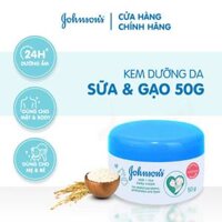 Kem Dưỡng Thể Johnson’s Baby Cung Cấp Ẩm Sâu 24 Giờ 50g Johnson’s Baby Cream
