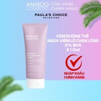 Kem dưỡng thể ngừa viêm lỗ chân lông Aniboo Resist Weightless Body Treatment 2% BHA Paula's Choice 210ml 5700