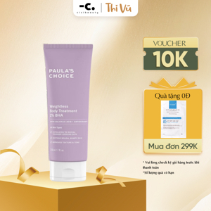 Kem dưỡng thể siêu mềm mịn Paula's Choice Daily Replenishing Body Cream 210ml