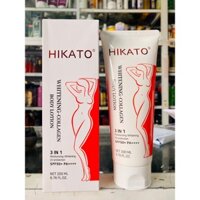 Kem dưỡng thể trắng da chống nắng nâng tone Hàn Quốc HIKATO  200ml
