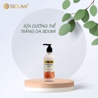 KEM DƯỠNG THỂ TRẮNG DA SIDUMI - Whitening Body Lotion Rose 250ml
