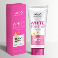 Kem Dưỡng Thể Trắng Da Toàn Thân Nâng Tone Tức Thì Anjo White Tone-up Body Lotion SPF50+ PA+++ 180ML