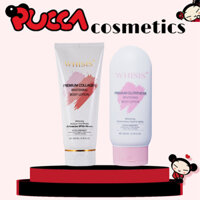 Kem Dưỡng Thể Trắng Da WHISIS Chống Nắng - Premium Collagen Whitening Body Lotion 200ml - MIKA SHOP