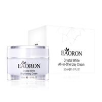 Kem dưỡng tinh thể trắng da Eaoron Crystal White Brightening Cream All-in-One Day Cream 50ml